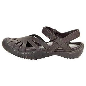 Jambu JSport Poppy Women's Jambu Walking Strap Shoe Sandal Grey